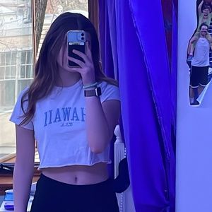 Brandy Melville Hawaii crop top